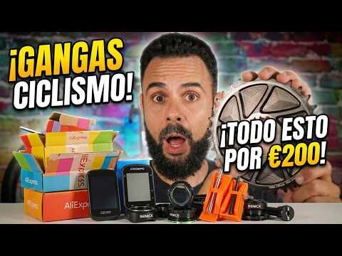 ME GASTO 200€ en AliExpress | UNBOXING ciclismo!