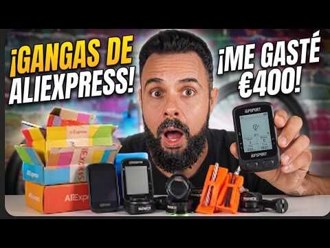 ¡Me gasto 400€ en MATERIAL de CICLISMO en ALIEXPRESS! | UNBOXING ESPECIAL VERANO
